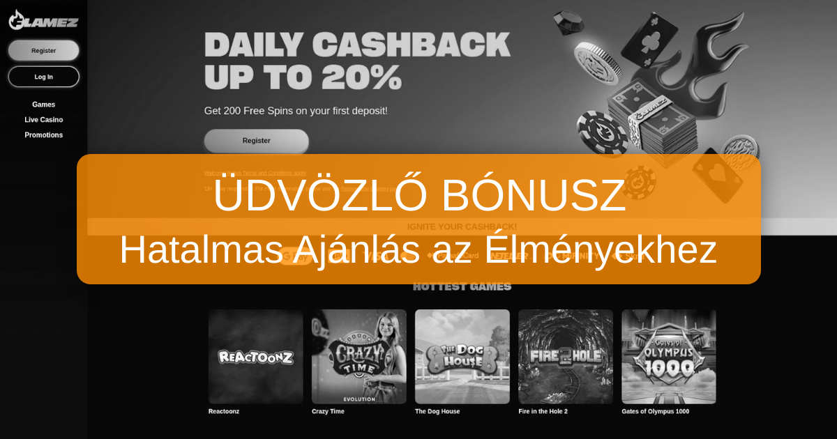 Flamez Casino welcome bonus